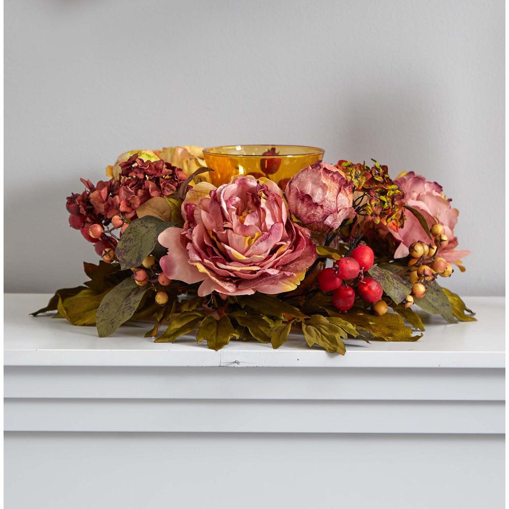 Peony Hydrangea Candelabrum