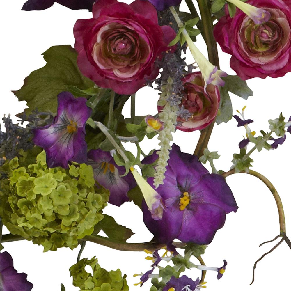 20in. Veranda Garden Wreath