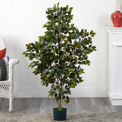 4ft. Ficus Silk Tree Green