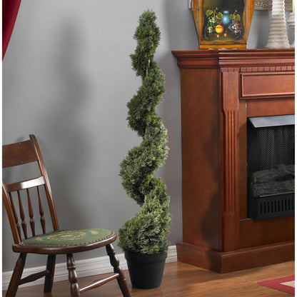 4ft. Cedar Spiral Silk Tree