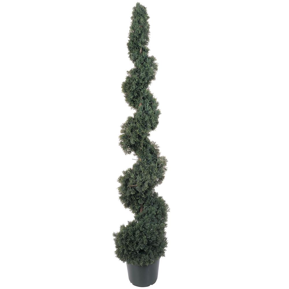 5ft. Cedar Spiral Silk Tree (Indoor/Outdoor)