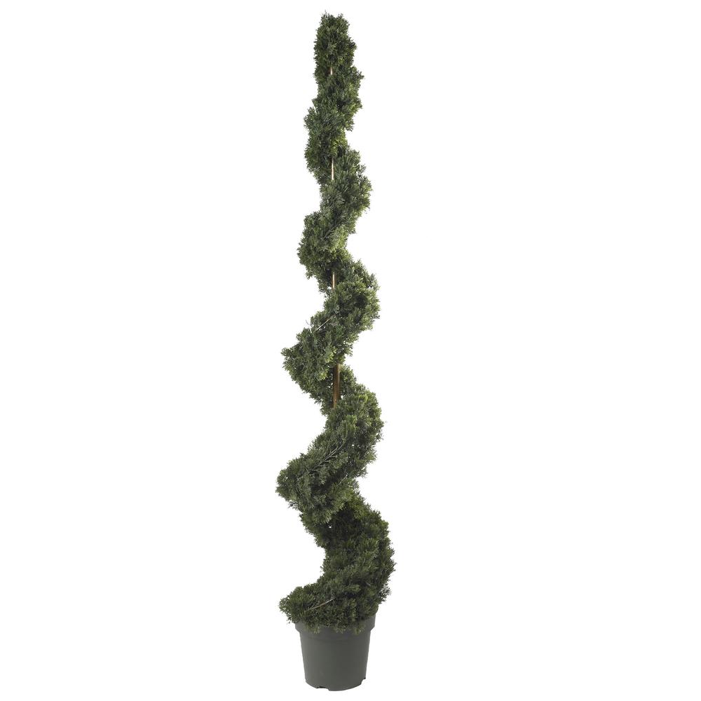 6ft. Cedar Spiral Silk Tree (Indoor/Outdoor)