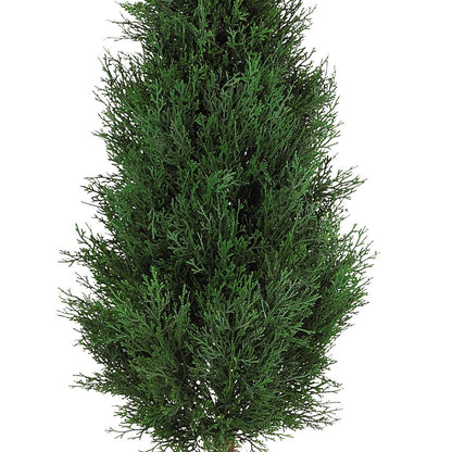 5ft. Cypress Ball and Cone Silk Tree (Indoor/Outdoor)