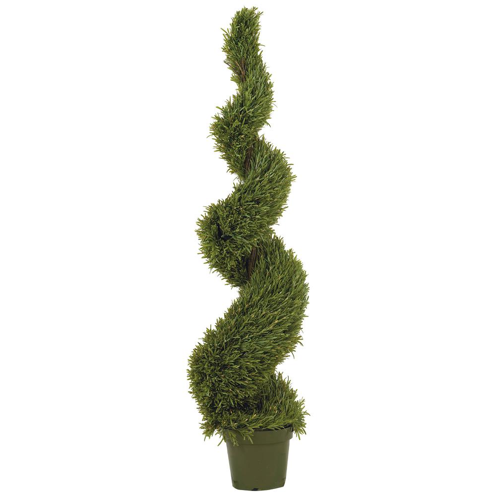5ft. Rosemary Spiral Silk Tree (Indoor/Outdoor)
