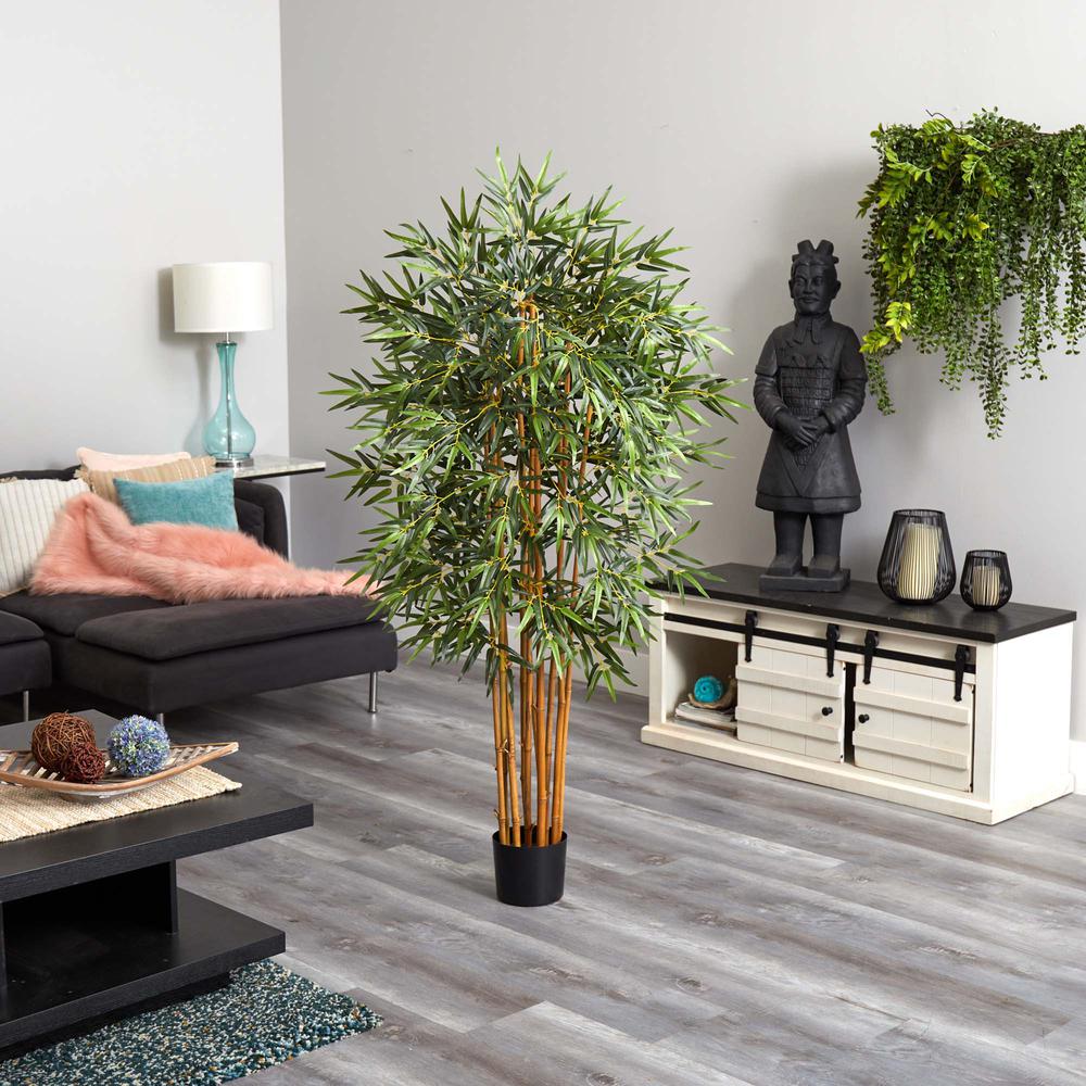 5ft. Curved Bamboo Silk Tree