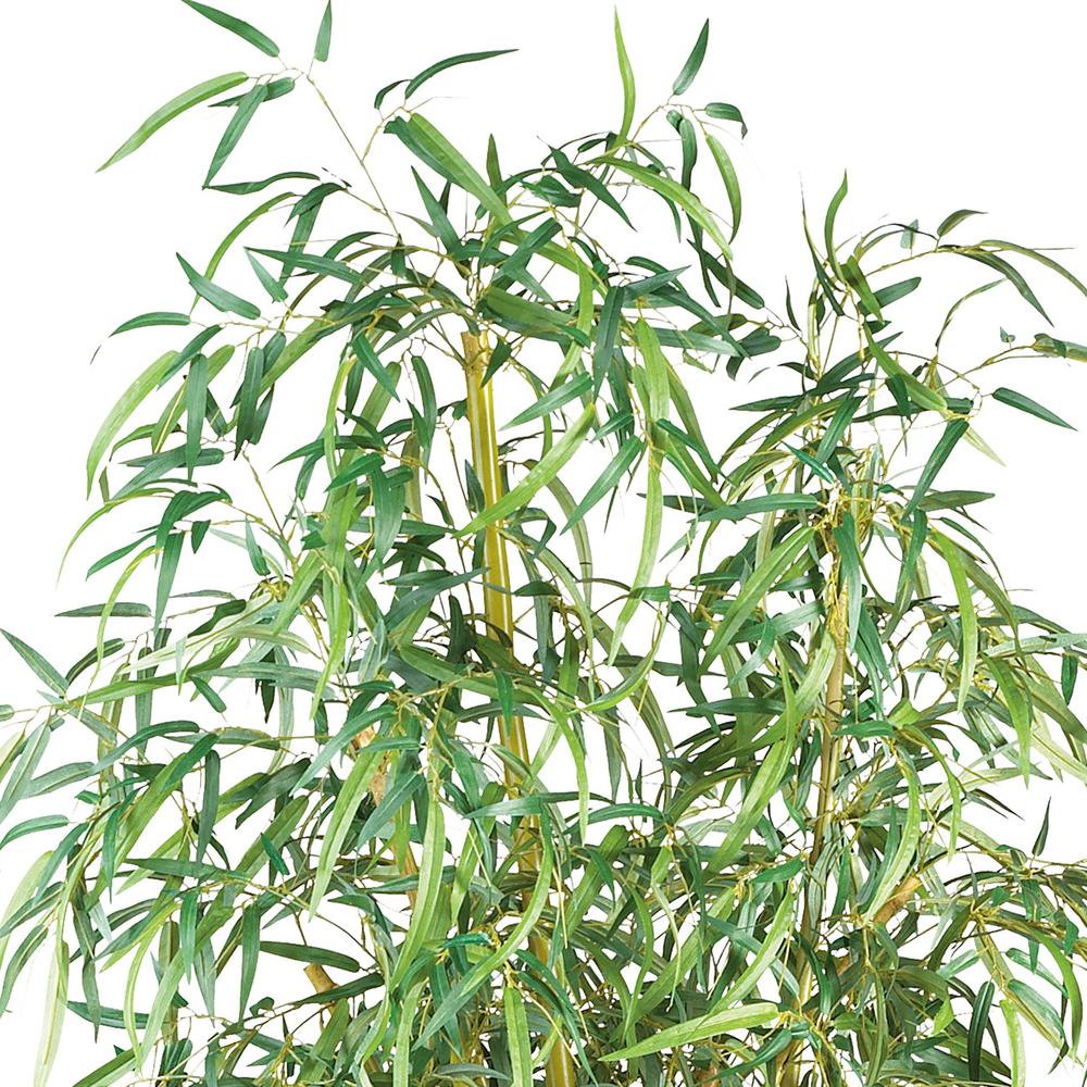 7ft. Curved Slim Bamboo Silk Tree