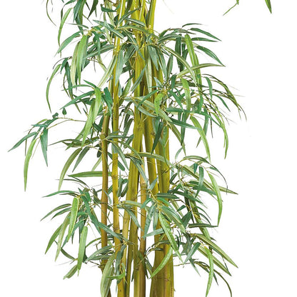 7ft. Curved Slim Bamboo Silk Tree