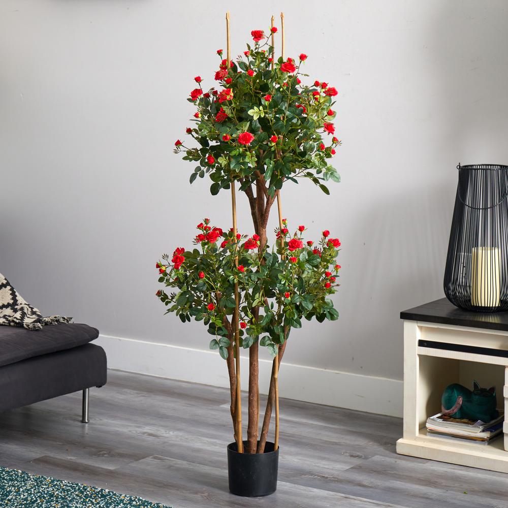 5ft. Mini Rose Silk Tree
