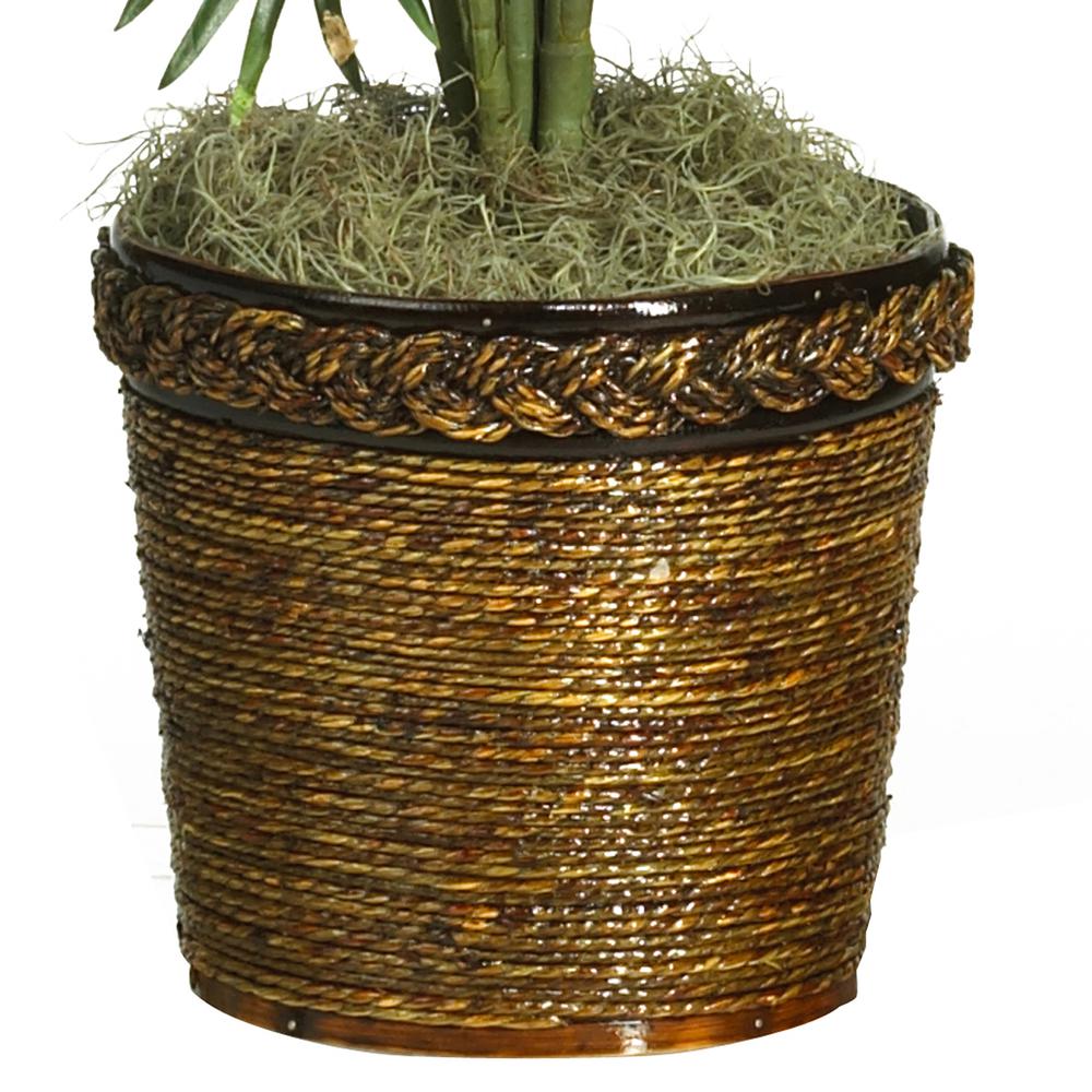 56in. Areca Palm Silk Tree with Basket