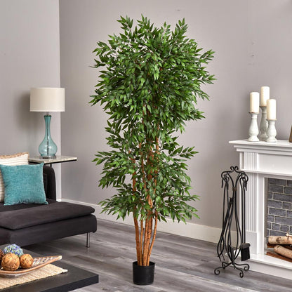 6ft. Green Ash Silk Tree