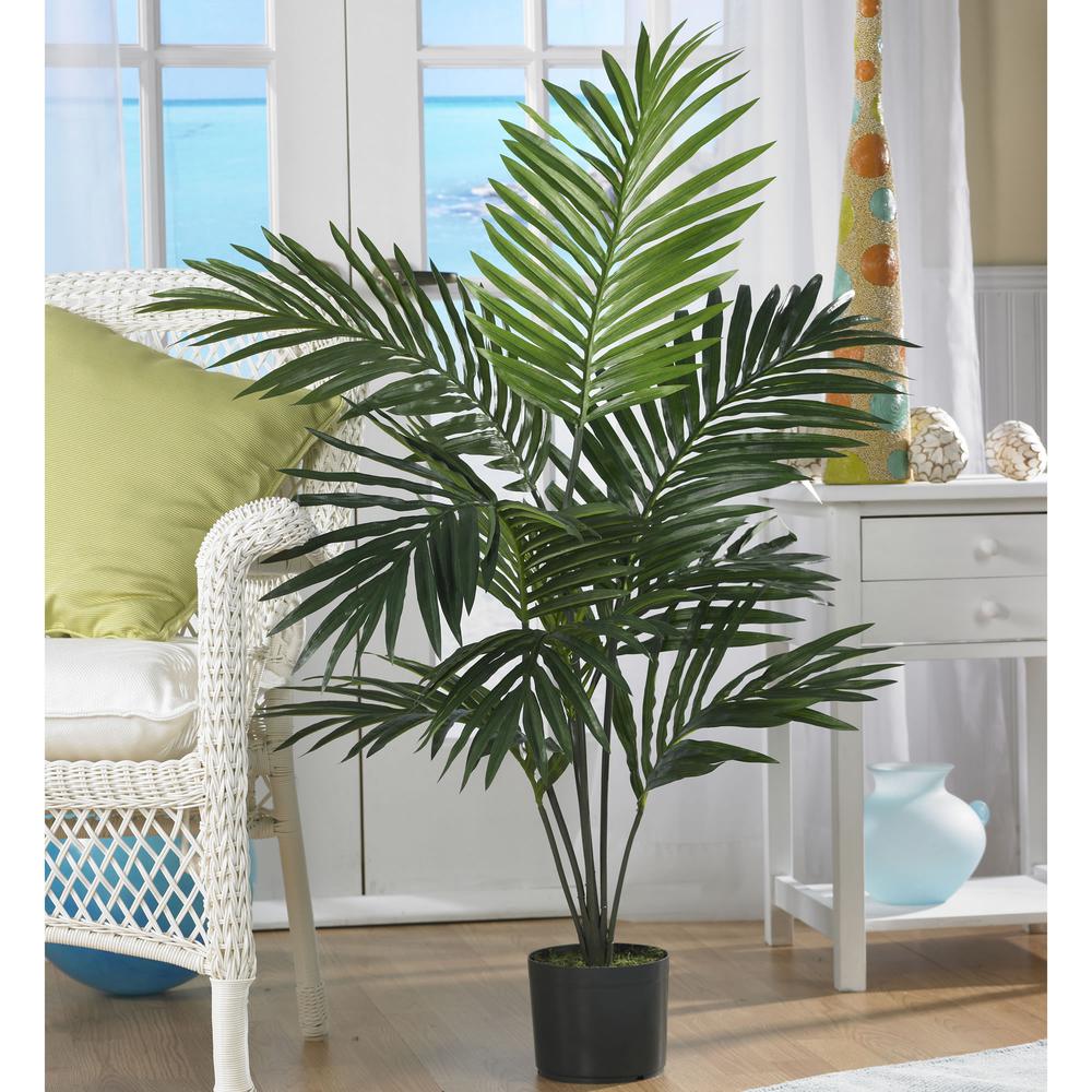 5ft. Kentia Palm Silk Tree Green