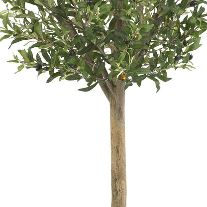 4.5ft. Olive Double Topiary Silk Tree