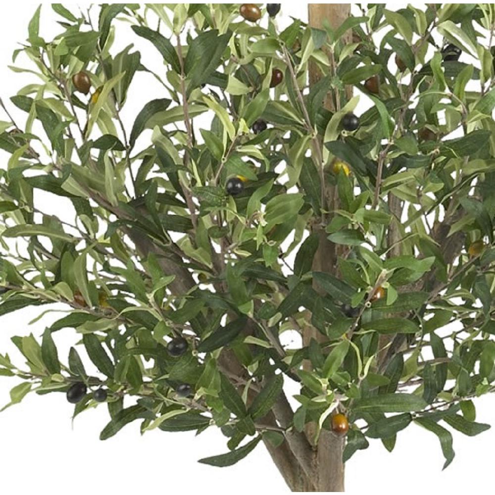 4.5ft. Olive Double Topiary Silk Tree