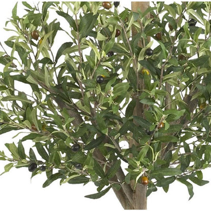 4.5ft. Olive Double Topiary Silk Tree