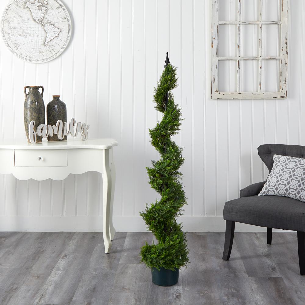 5ft. Cypress Spiral Tree