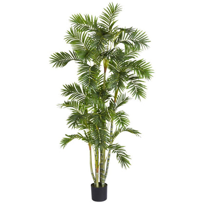 6ft. Areca Palm Silk Tree, Green