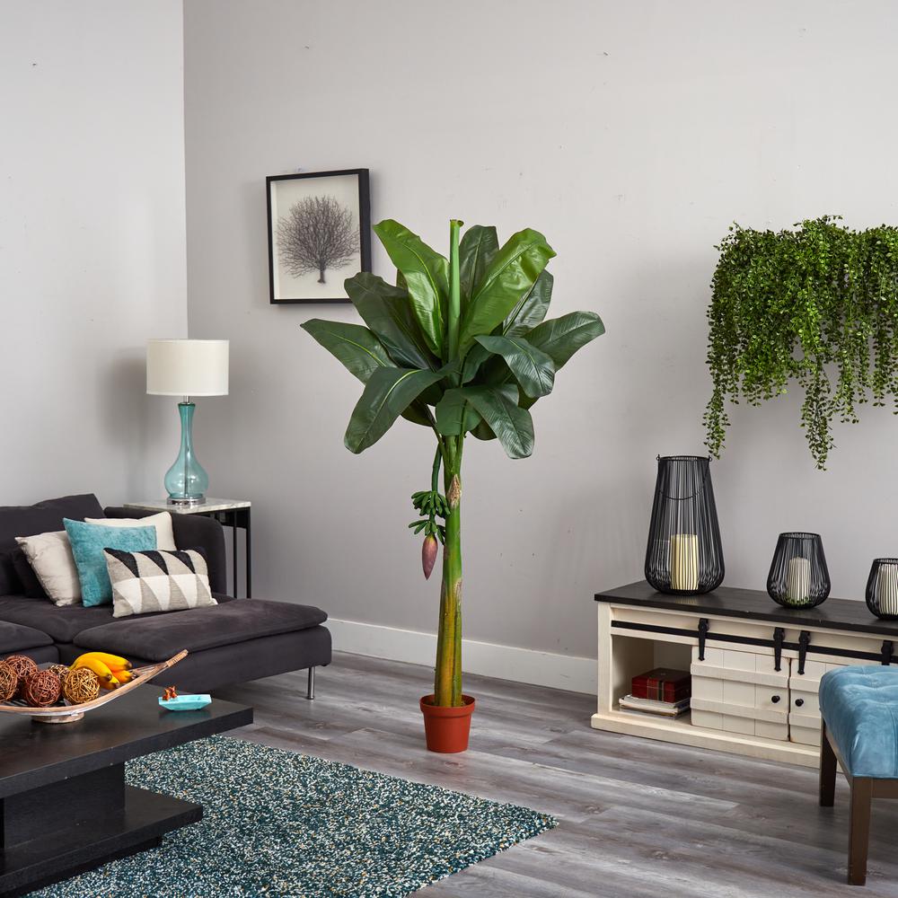 6ft. Banana Silk Tree (Real Touch)