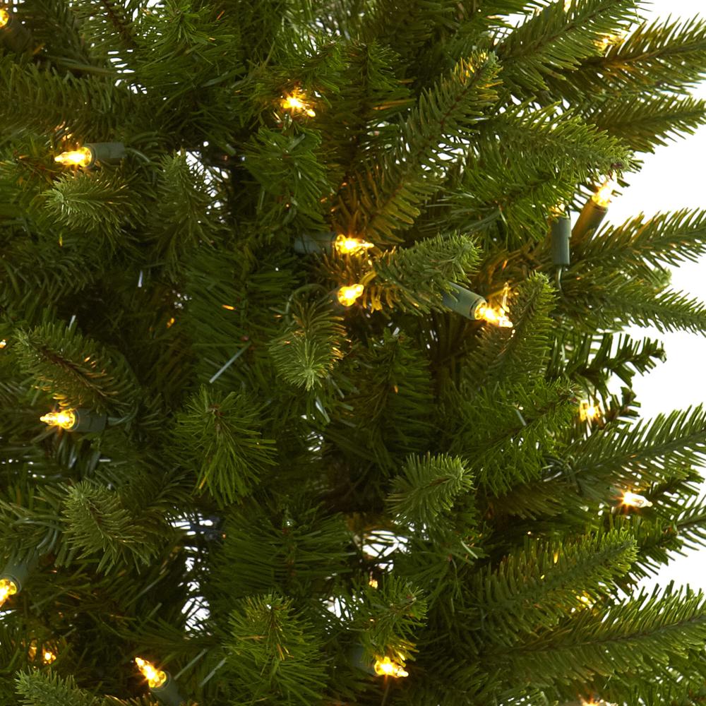 4ft. Christmas Tree with Urn & Clear Lights