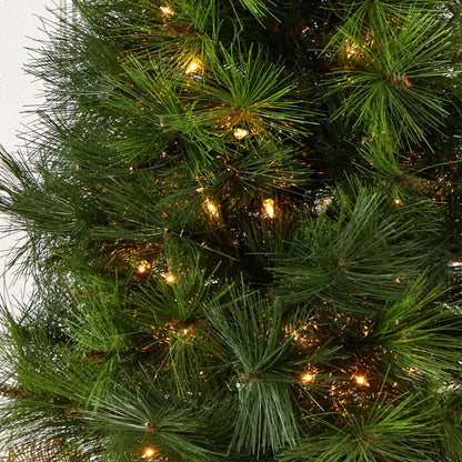 3ft. Christmas Tree with Burlap Bag & Clear Lights
