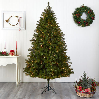 7.5ft. Windermere Christmas Tree with Clear Lights