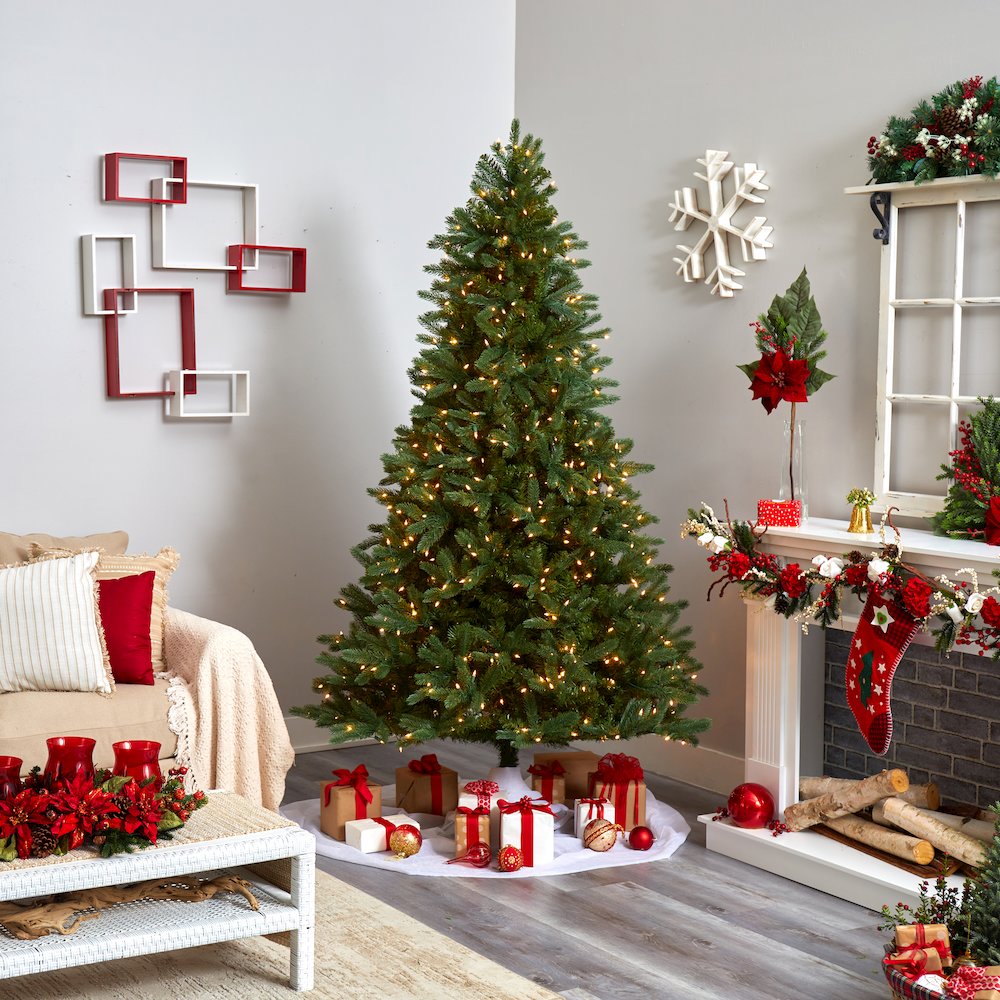 7.5ft. Rembrandt Christmas Tree with Clear Lights