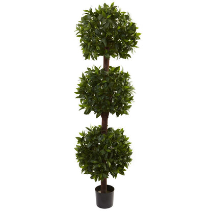6.5ft. Sweet Bay Triple Ball Topiary