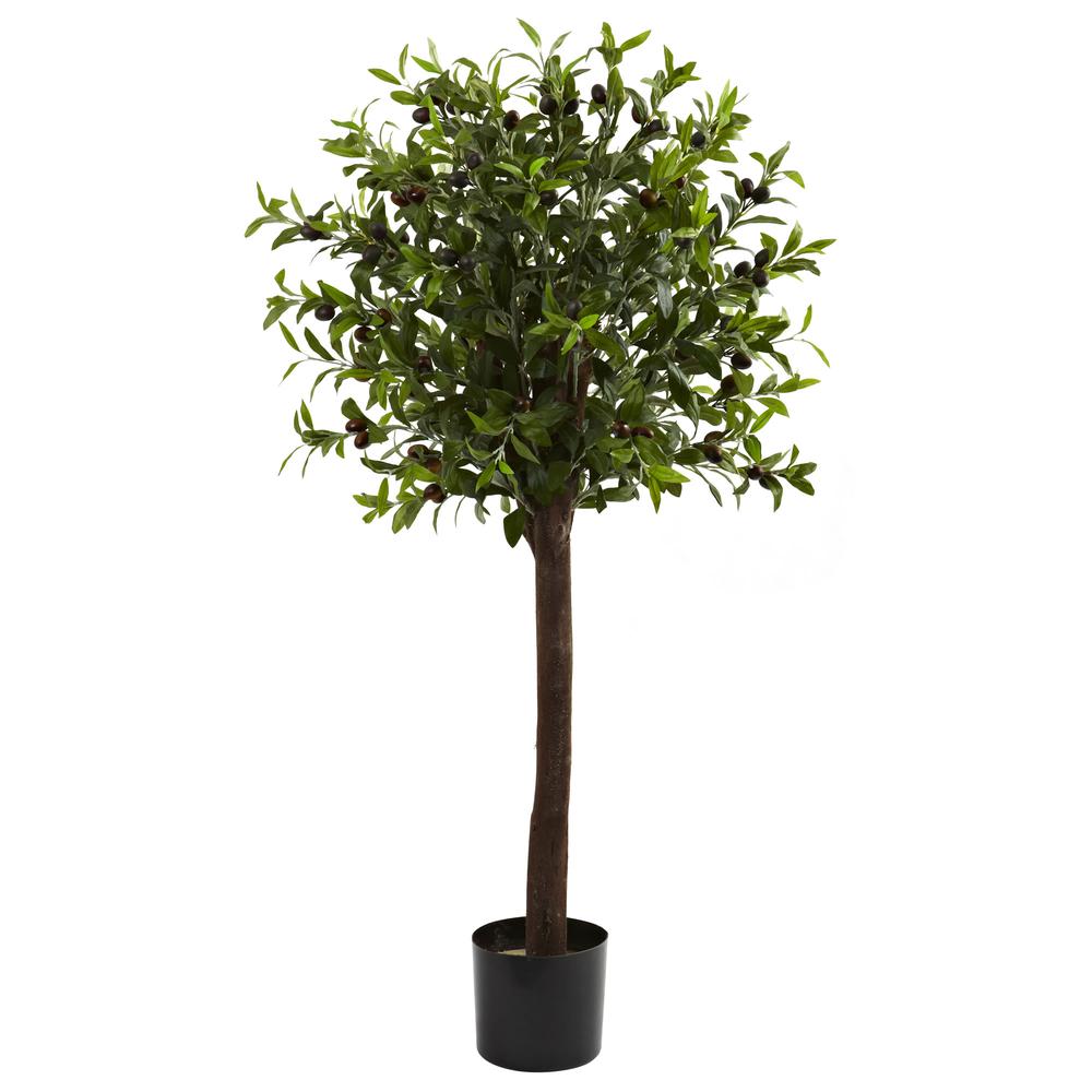 4ft. Olive Topiary Silk Tree