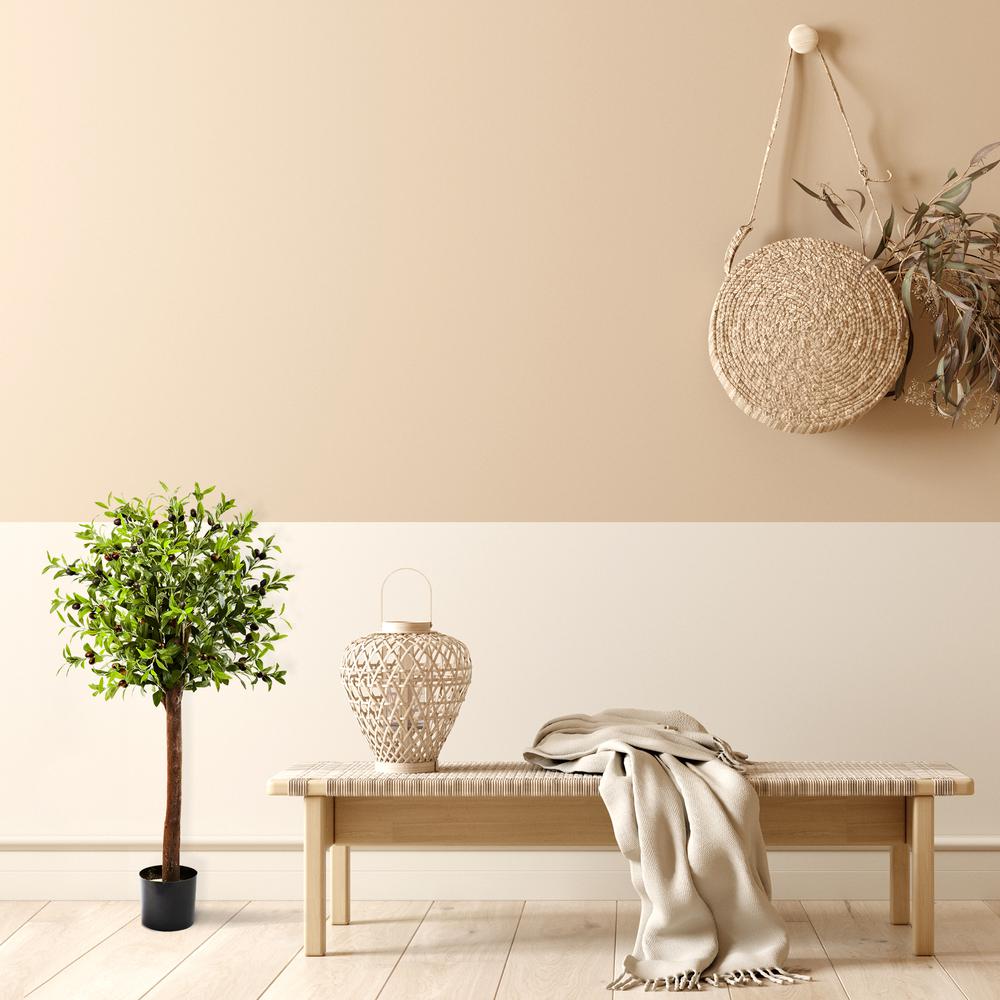 4ft. Olive Topiary Silk Tree