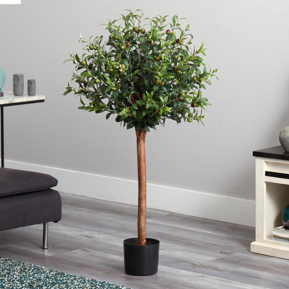4ft. Olive Topiary Silk Tree