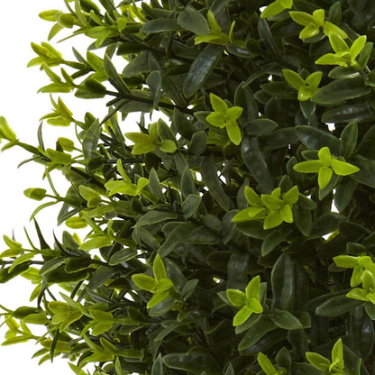 35in. Ixora Topiary UV Resistant (Indoor/Outdoor)