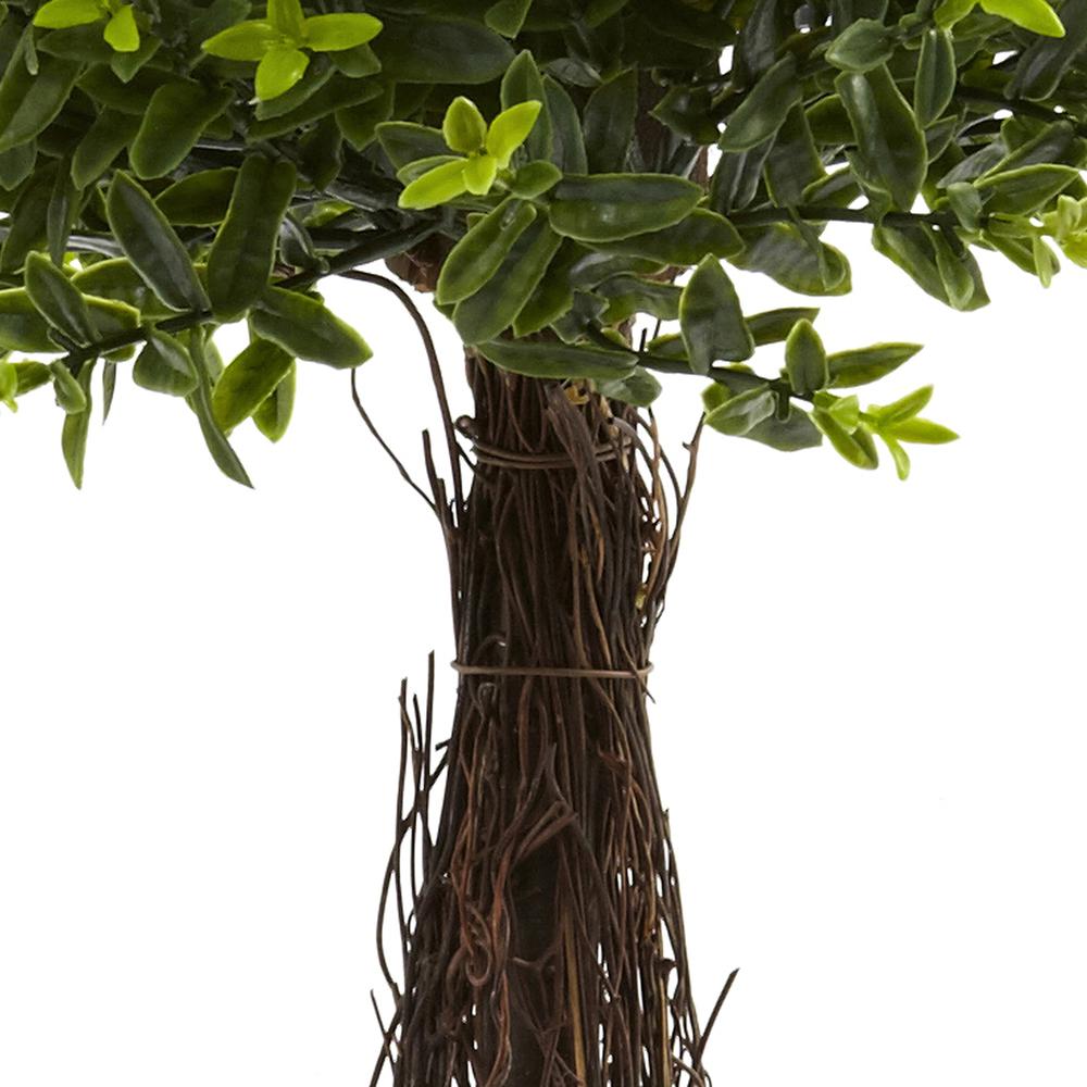 35in. Ixora Topiary UV Resistant (Indoor/Outdoor)