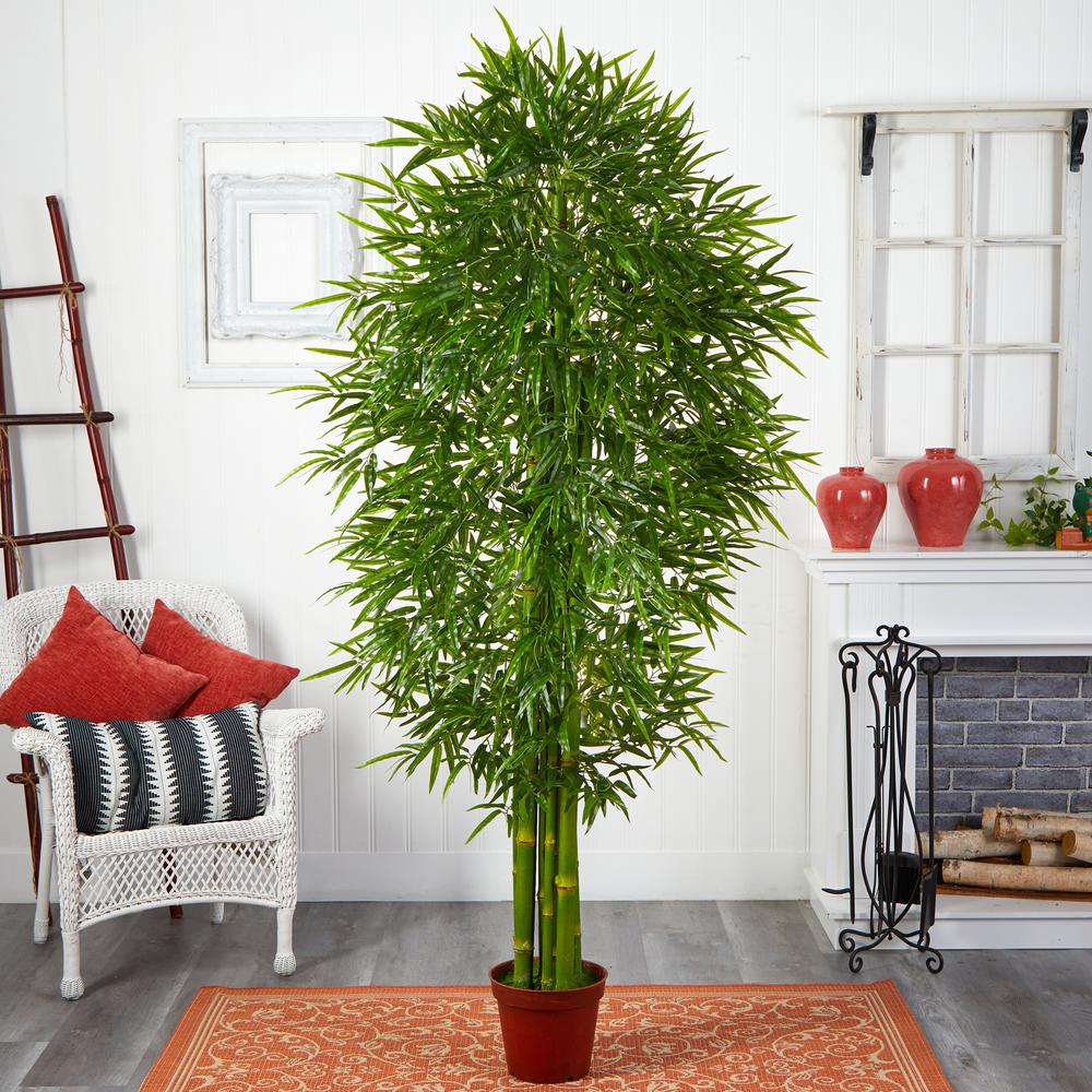 7 ft. H Bamboo Artificial Tree UV Resistant (Indoor/Outdoor)