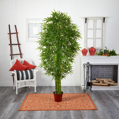 7 ft. H Bamboo Artificial Tree UV Resistant (Indoor/Outdoor)