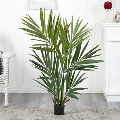 4ft. Kentia Palm Silk Tree, Green
