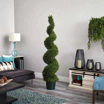 6ft. Rosemary Spiral Tree (Indoor/Outdoor)
