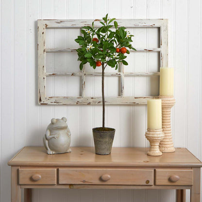 38in. Potted Orange Tree