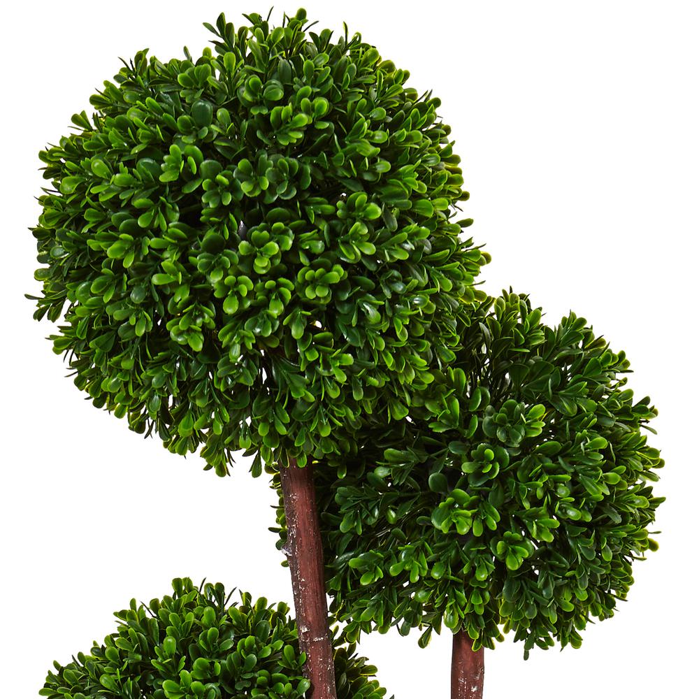 3ft. Boxwood Topiary Artificial Tree UV Resistant (Indoor/Outdoor)