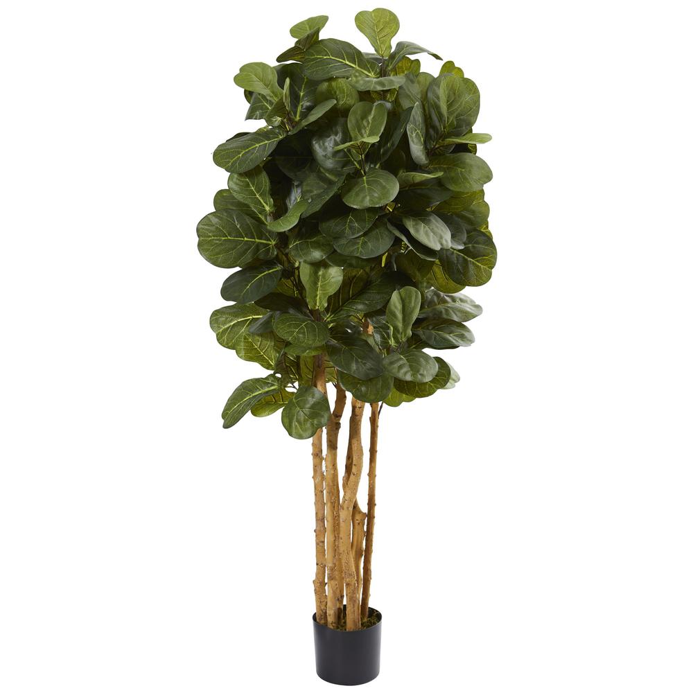 5ft. Fiddle Leaf Fig Artificial Tree Green
