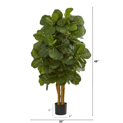 4ft. Fiddle Leaf Fig Artificial Tree