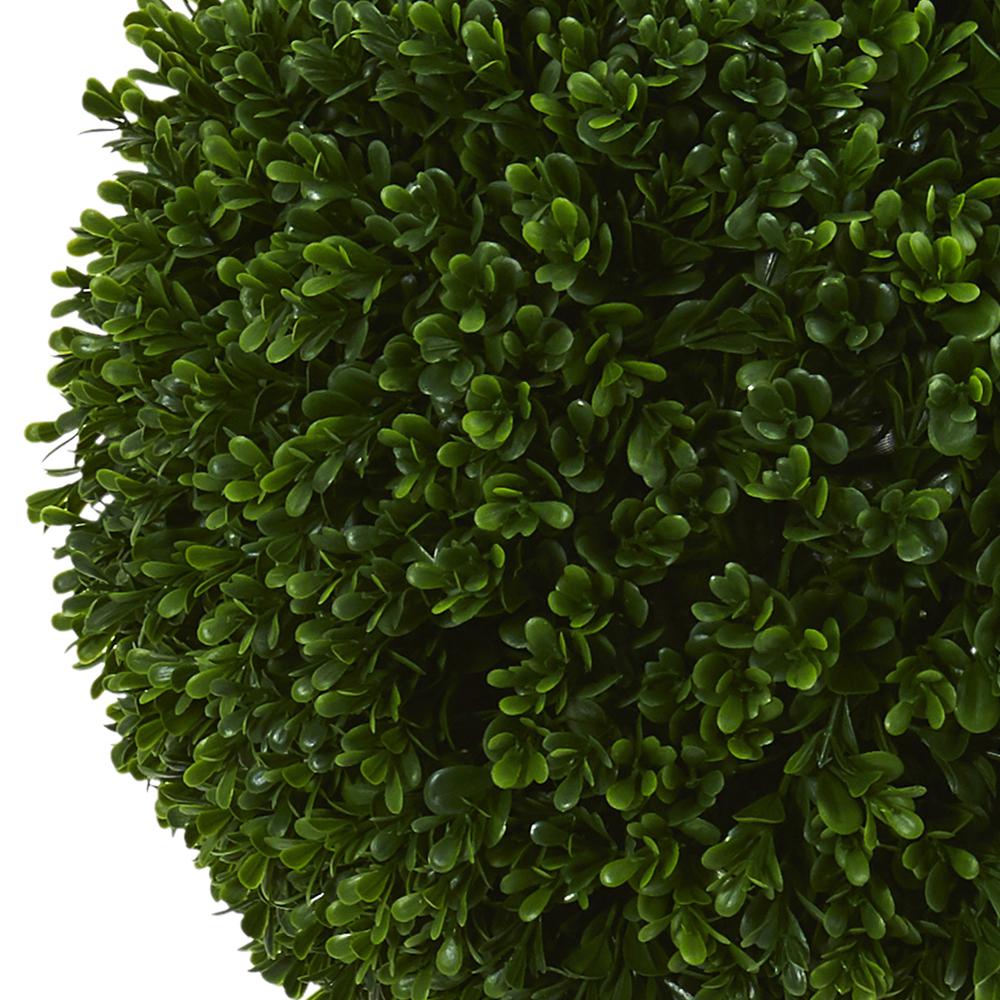 3.5ft. Boxwood Double Ball Artificial Topiary Tree UV Resistant (Indoor/Outdoor)