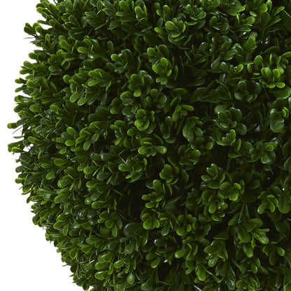 3.5ft. Boxwood Double Ball Artificial Topiary Tree UV Resistant (Indoor/Outdoor)
