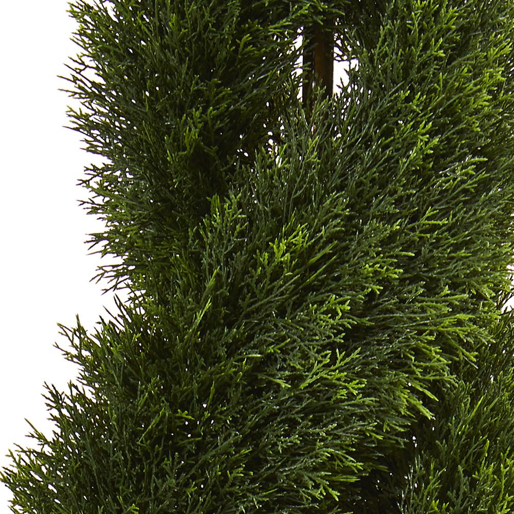 Double Pond Cypress Spiral Topiary UV Resistant (Indoor/Outdoor)