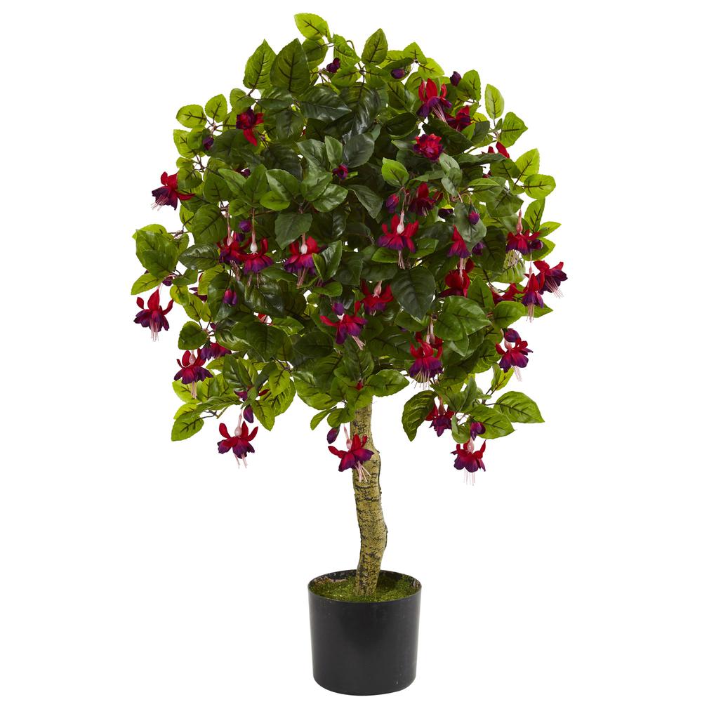 3ft. Fuchsia Artificial Tree