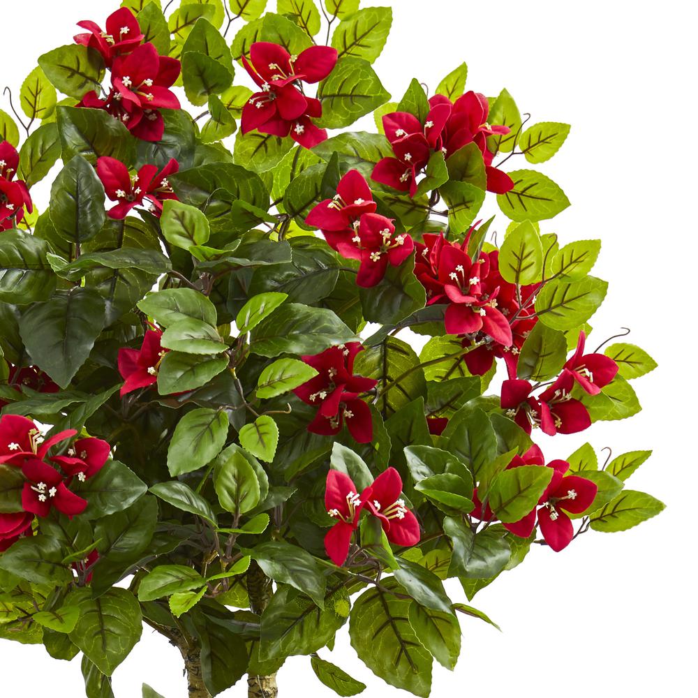 4ft. Double Bougainvillea Artificial Topiary Tree