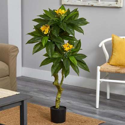 4ft. Plumeria Artificial Tree UV Resistant (Indoor/Outdoor)
