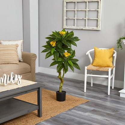 4ft. Plumeria Artificial Tree UV Resistant (Indoor/Outdoor)