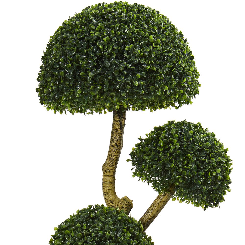 5ft. Five Head Boxwood Artificial Tree, UV Resistant (Indoor/Outdoor)