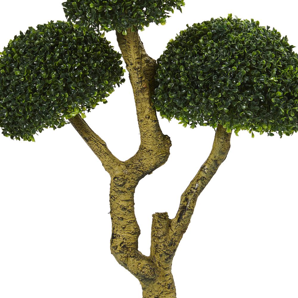 5ft. Five Head Boxwood Artificial Tree, UV Resistant (Indoor/Outdoor)