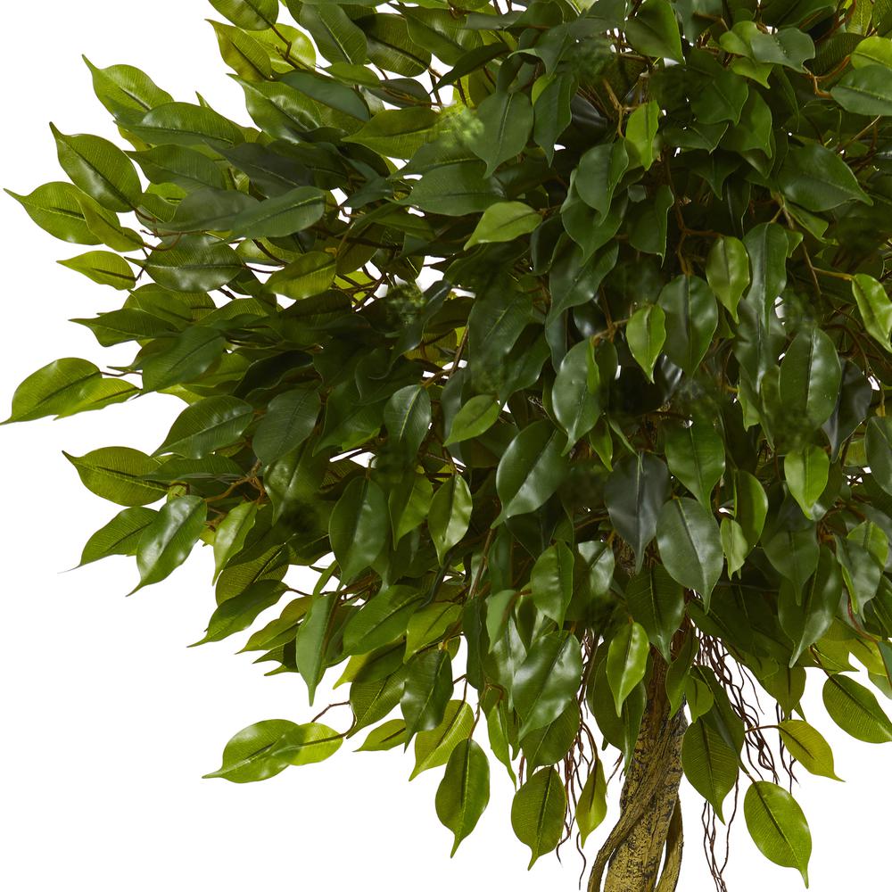 5ft. Ficus Artificial Topiary Tree, UV Resistant (Indoor/Outdoor)
