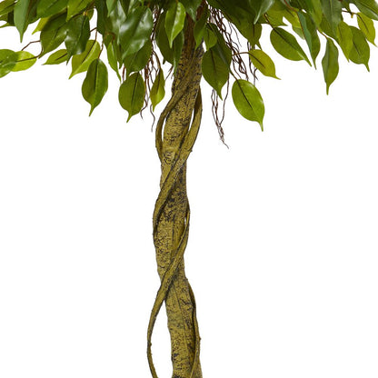 5ft. Ficus Artificial Topiary Tree, UV Resistant (Indoor/Outdoor)